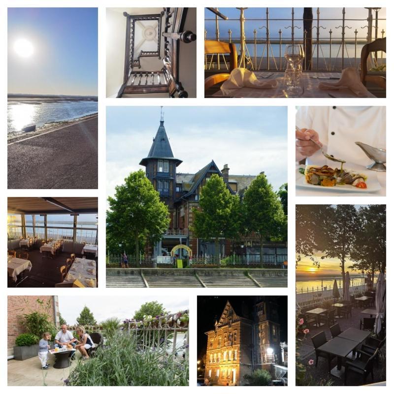 Logis Hotel- Restaurant Le Relais Guillaume De Normandy Saint-Valery-sur-Somme Exterior foto